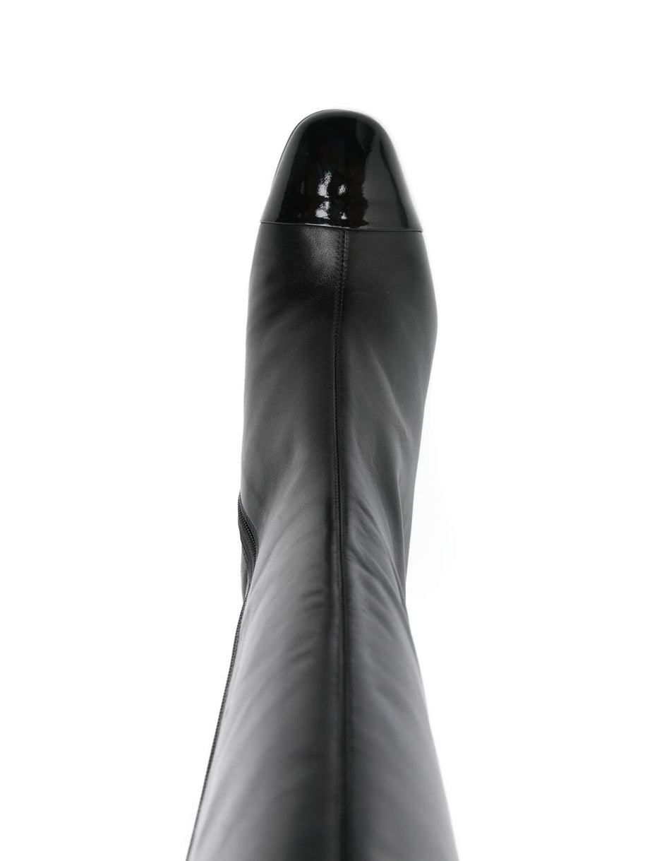 CAREL PARIS Sunrise Leather Boots - Black