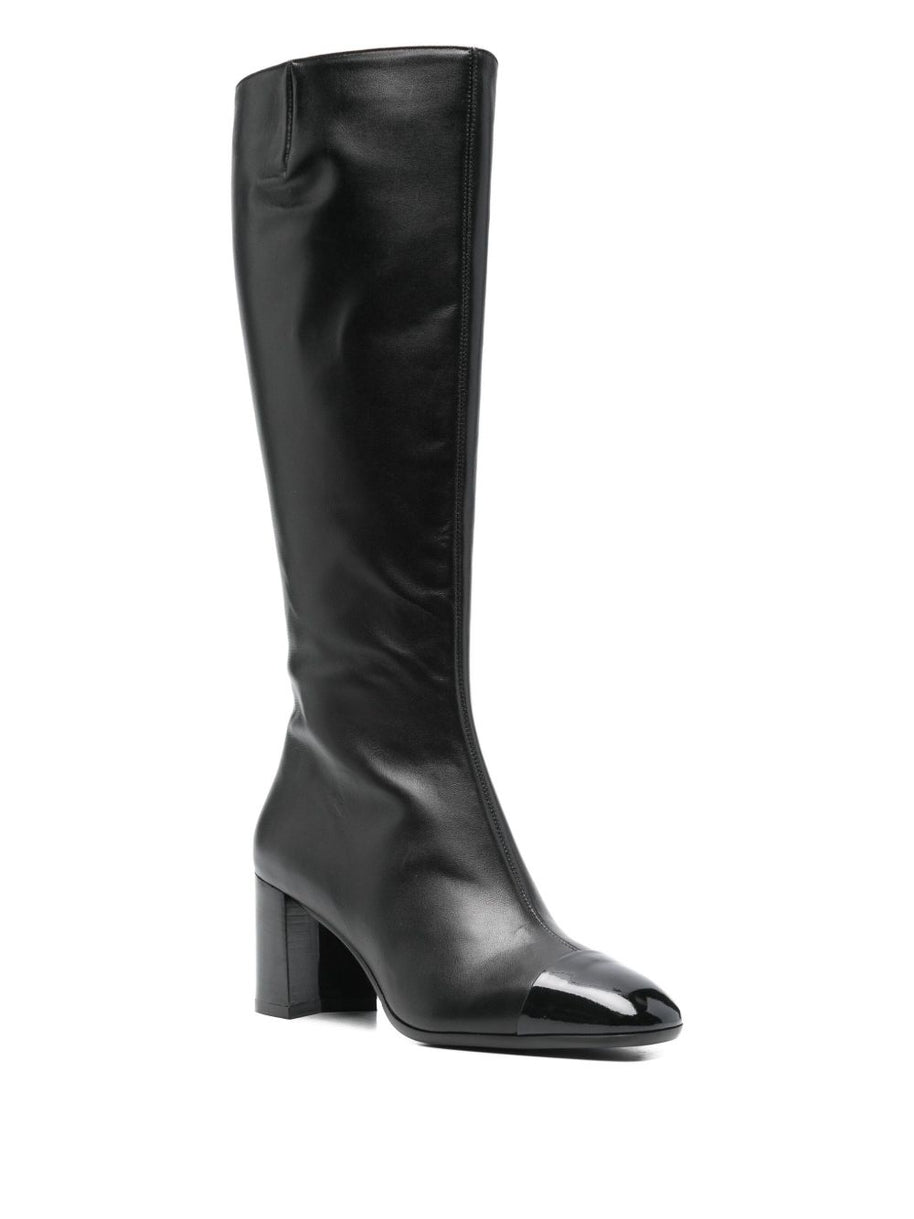 CAREL PARIS Sunrise Leather Boots - Black