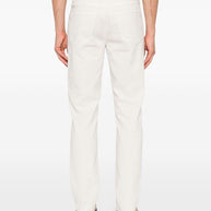 Brunello Cucinelli Chino Cotton Trousers - Grey