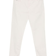 Brunello Cucinelli Chino Cotton Trousers - Grey