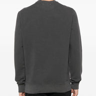Golden Goose Logo Cotton Sweatshirt - Grey