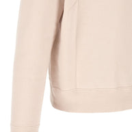 Saint Laurent Cotton Crew Neck Sweater - Powder