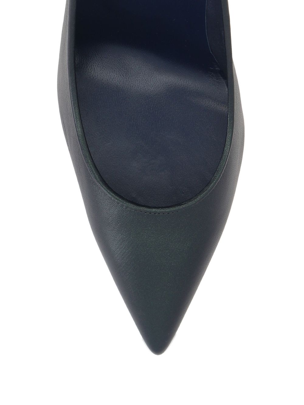 Christian Louboutin Kate 100 Mm Leather Pumps Blue