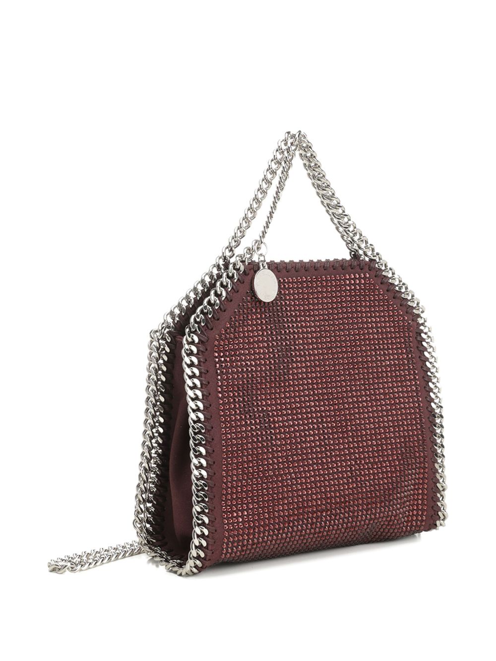 Stella McCartney Falabella Tiny Crossbody Bag - Bordeaux