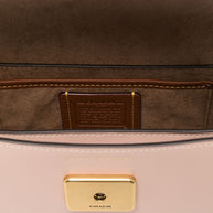 Coach Zoe Leather Shoulder Bag