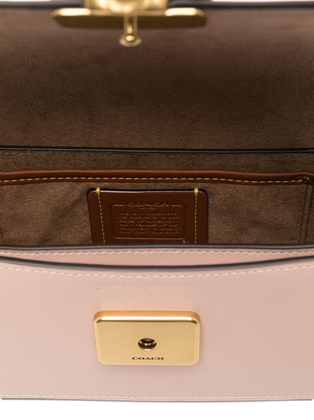 Coach Zoe Leather Shoulder Bag