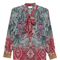 Pierre Louis Mascia Printed Silk Shirt - MultiColour