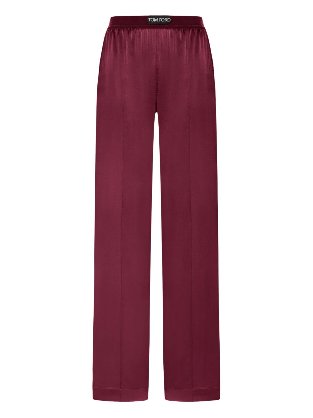 Tom Ford Silk Pajama Pants - Red