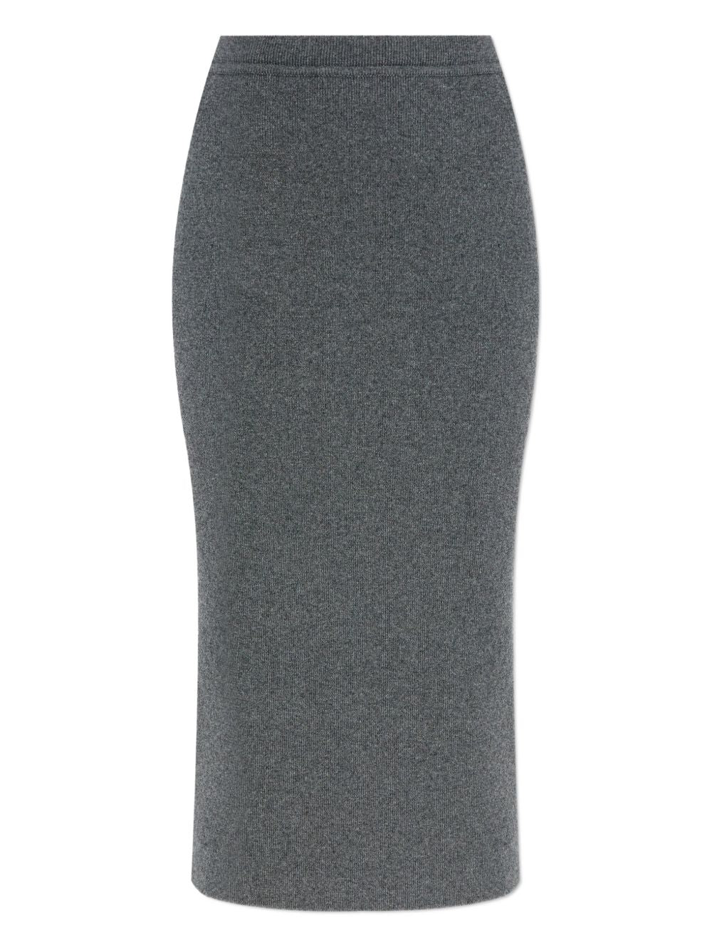 Tom Ford Cashmere And Cotton Midi Skirt - Grey