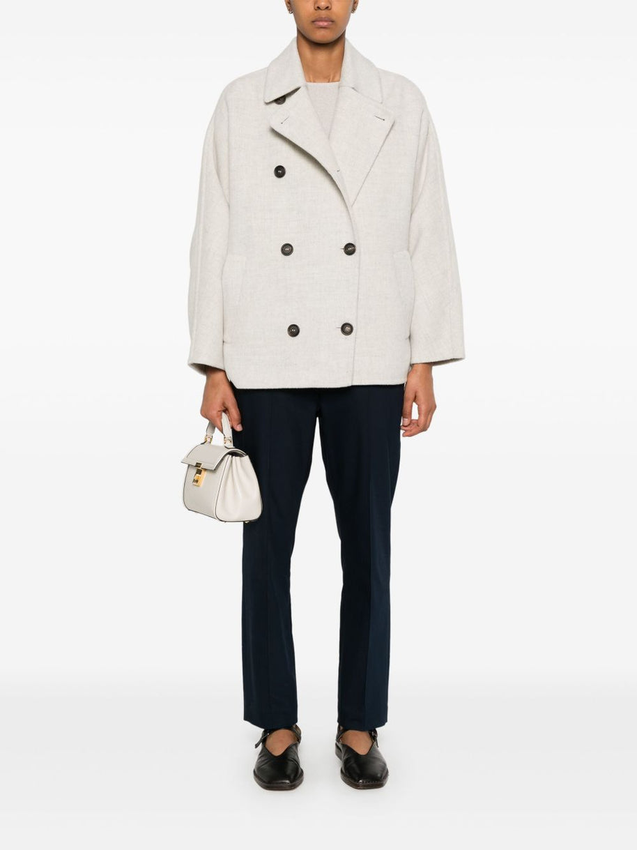 Brunello Cucinelli Cashmere Boat Neck Sweater - Ivory