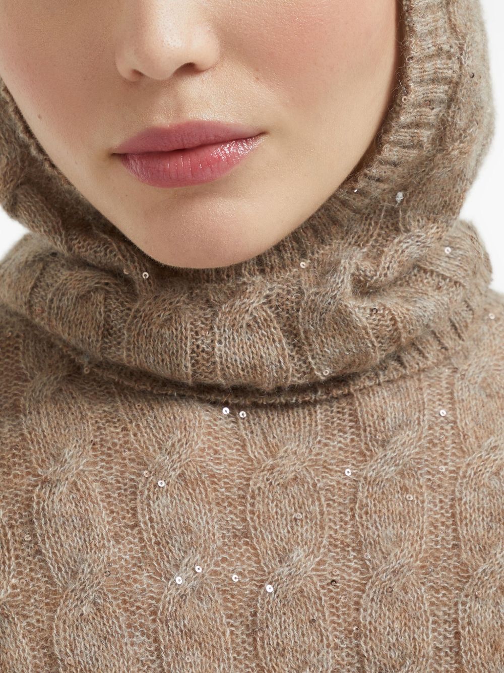 Brunello Cucinelli Wool Knitted Sweater - Brown