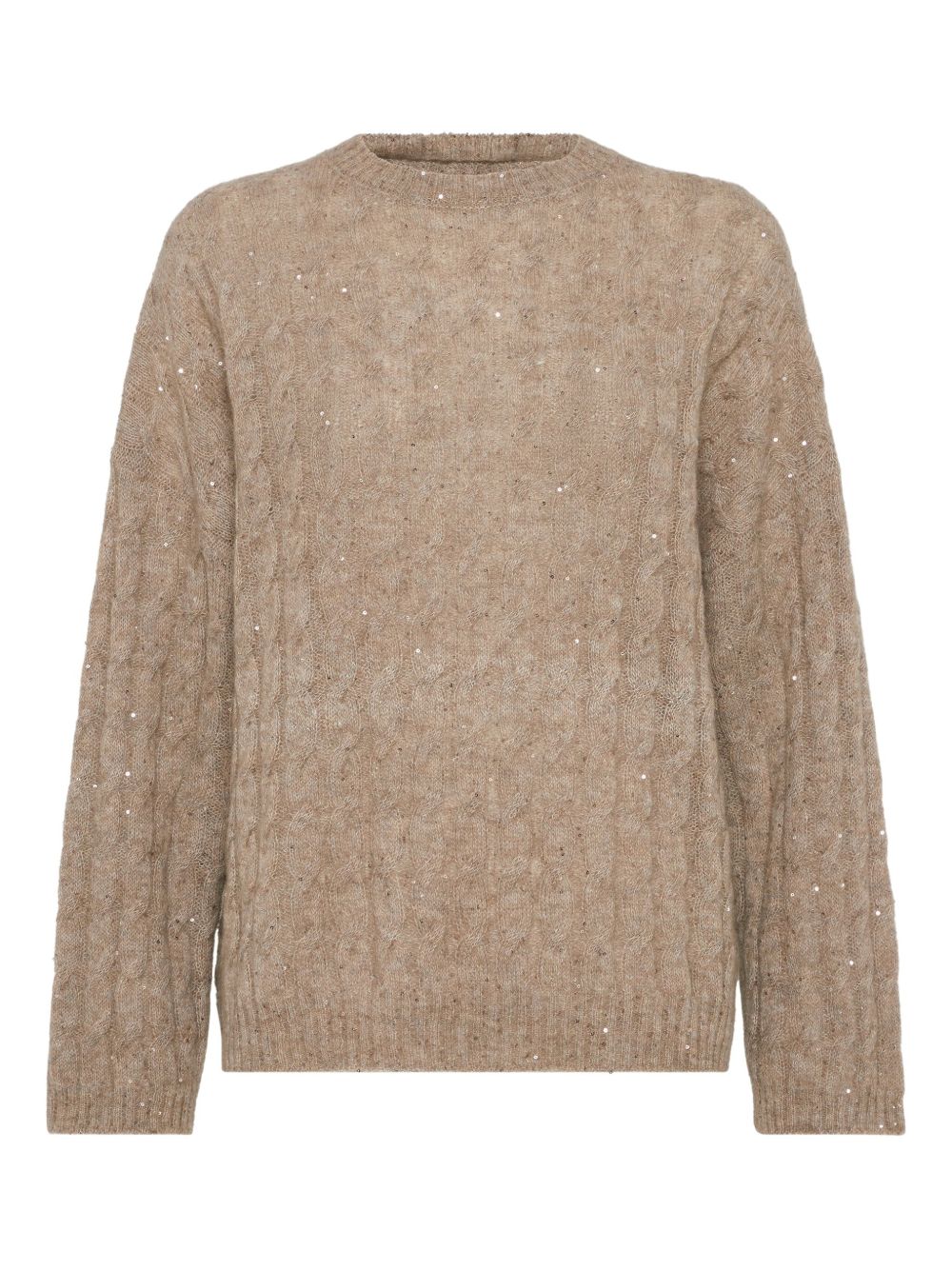 Brunello Cucinelli Wool Knitted Sweater - Brown