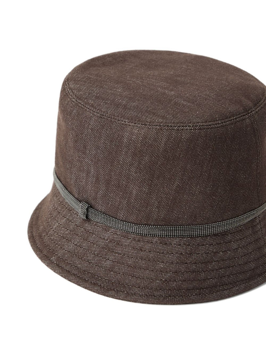 Brunello Cucinelli Cotton Bucket Hat - Brown