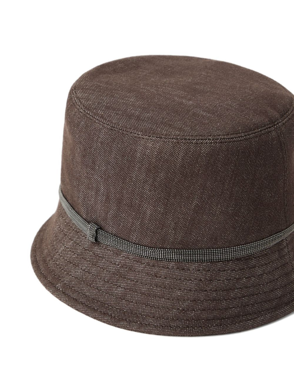 Brunello Cucinelli Cotton Bucket Hat - Brown