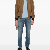 Tom Ford Cotton Blend T-shirt - Clear Blue