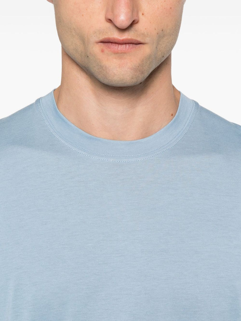 Tom Ford Cotton Blend T-shirt - Clear Blue