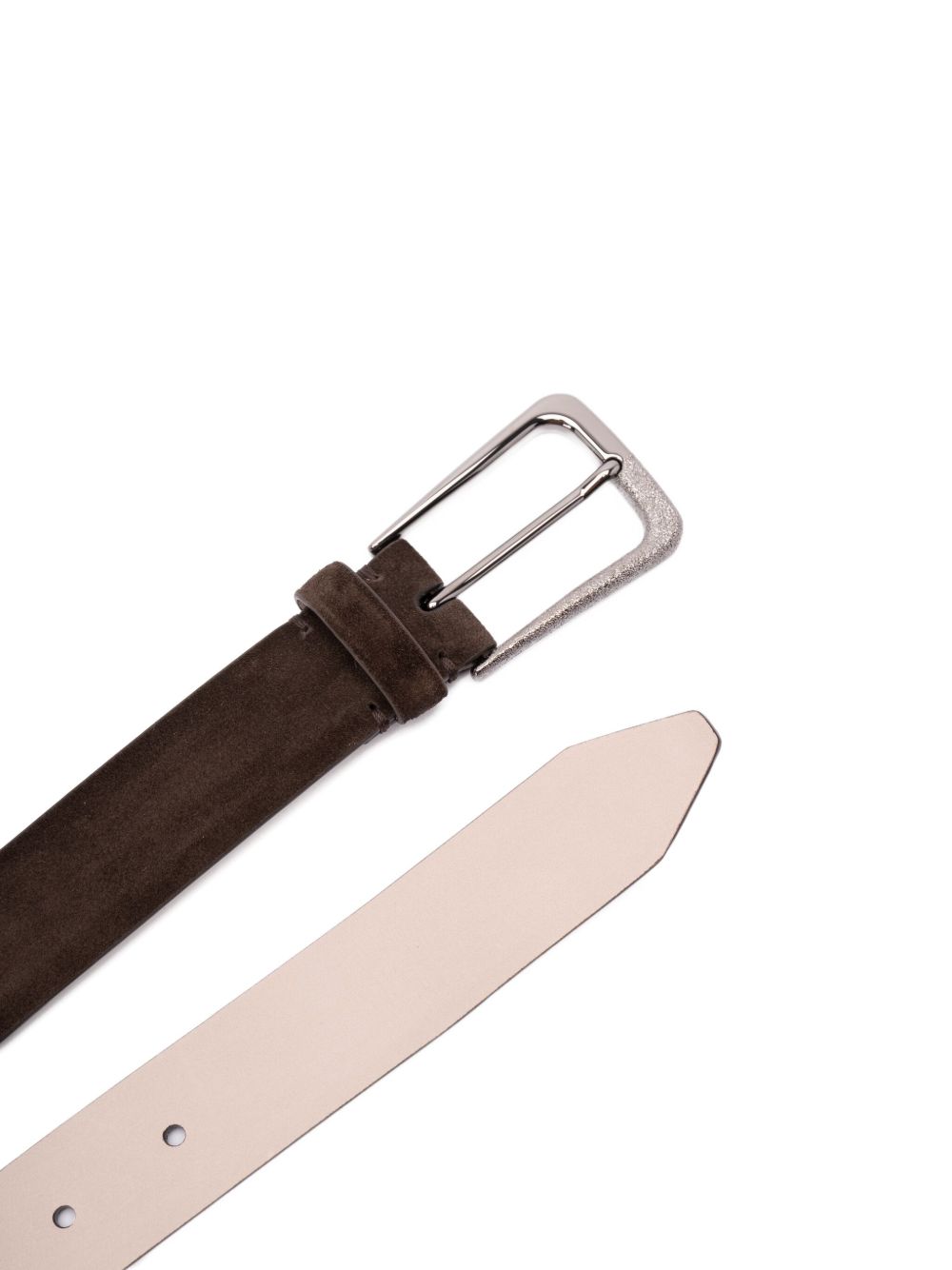 Brunello Cucinelli Leather Belt - Black