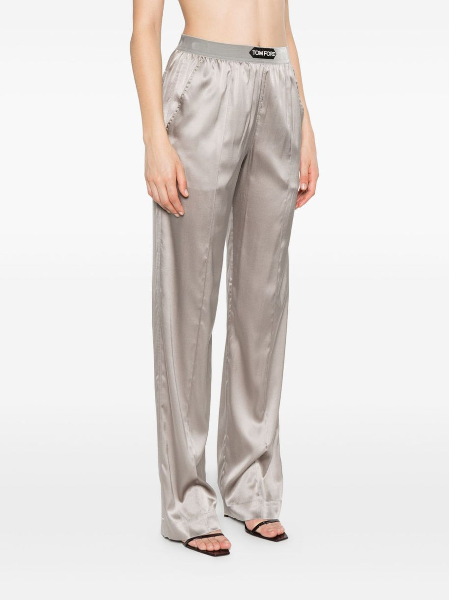 Tom Ford Silk Pajama Pants - Grey