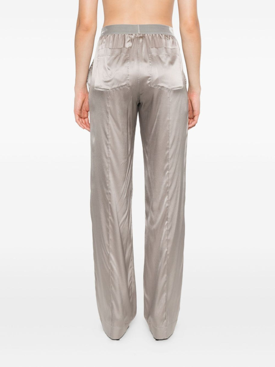 Tom Ford Silk Pajama Pants - Grey