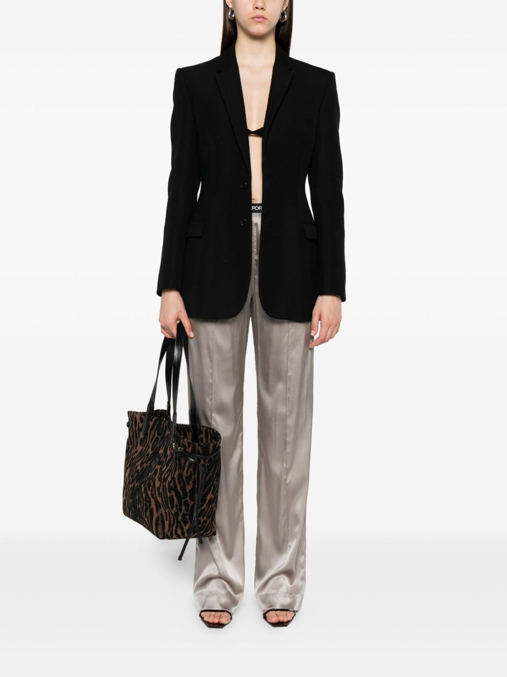 Tom Ford Silk Pajama Pants - Grey