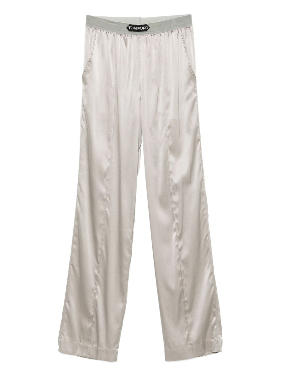 Tom Ford Silk Pajama Pants - Grey