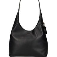 Coach Brooklyn 28 Leather Hobo Bag - Black