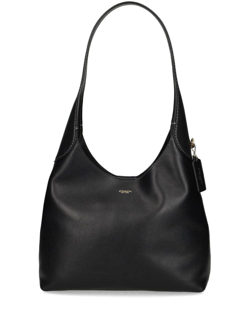 Coach Brooklyn 28 Leather Hobo Bag - Black