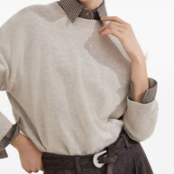 Brunello Cucinelli Crewneck Sweater Beige