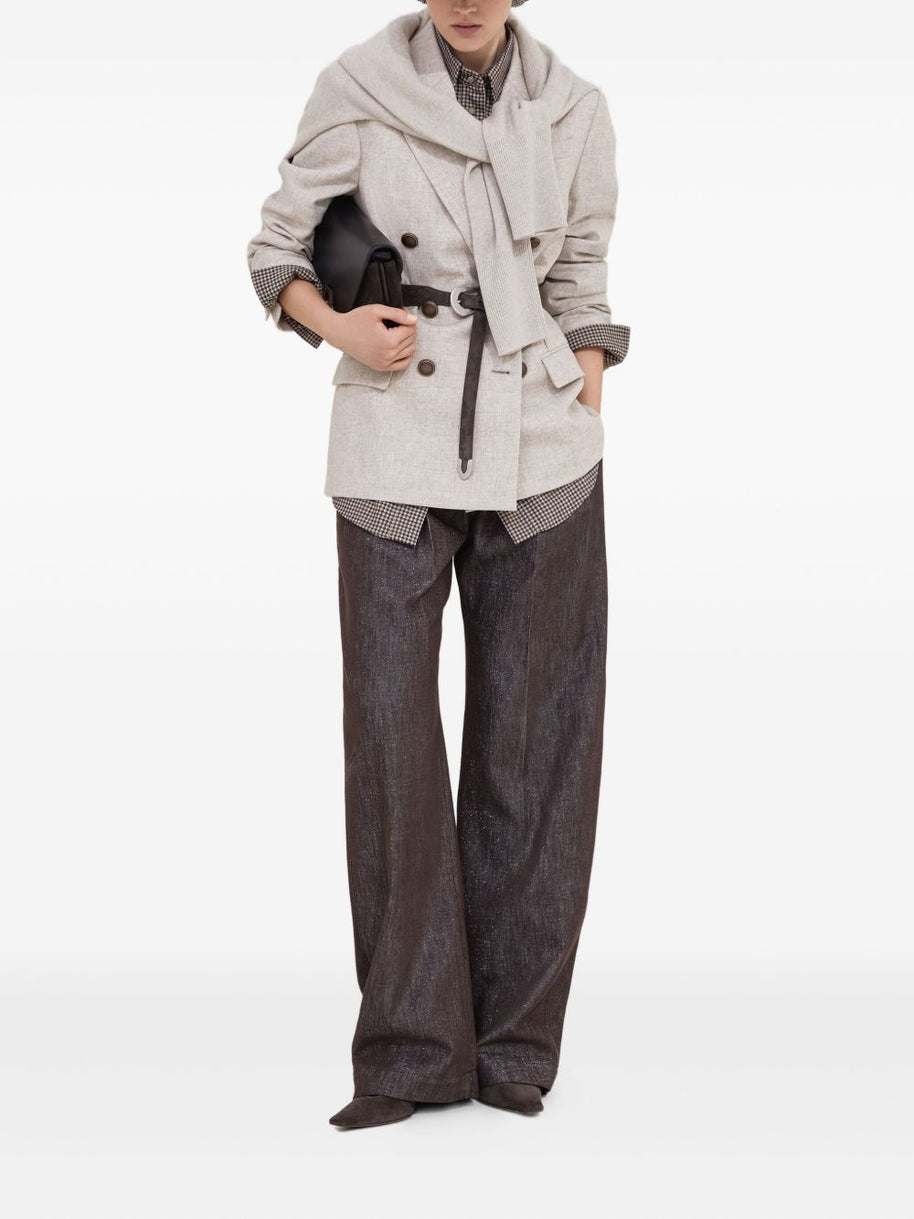 Brunello Cucinelli Crewneck Sweater Beige