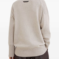 Brunello Cucinelli Crewneck Sweater Beige