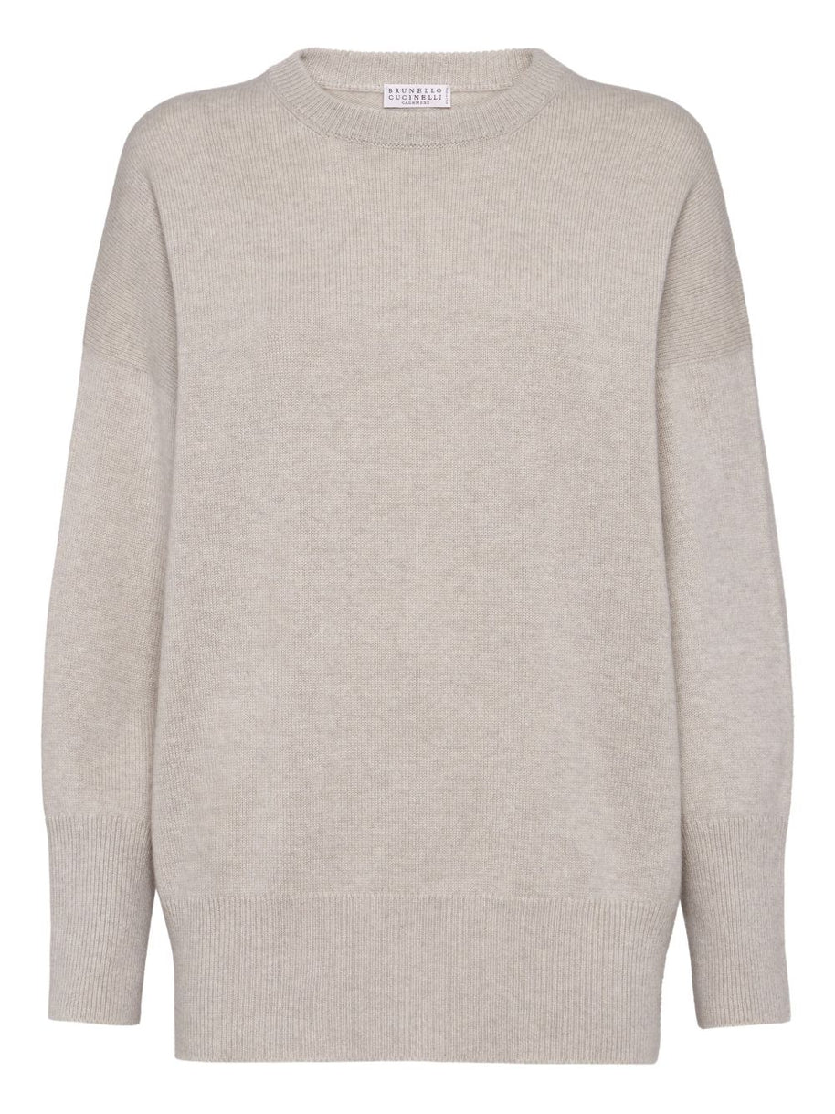 Brunello Cucinelli Crewneck Sweater Beige