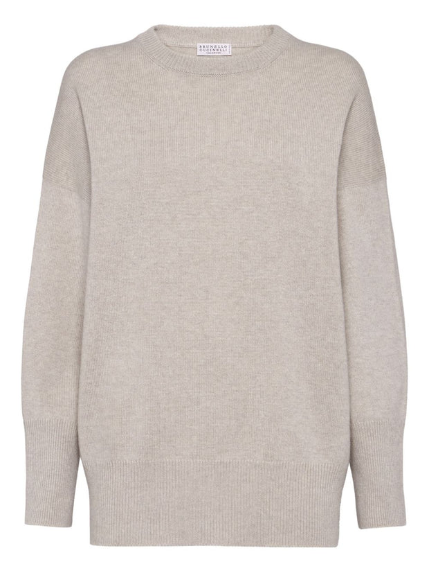Brunello Cucinelli Crewneck Sweater Beige
