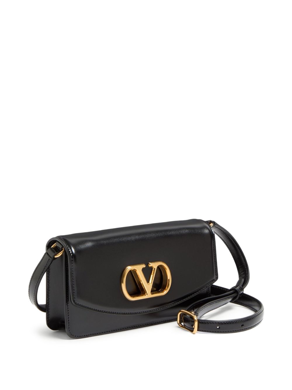 Valentino Garavani Vain Small Leather Clutch