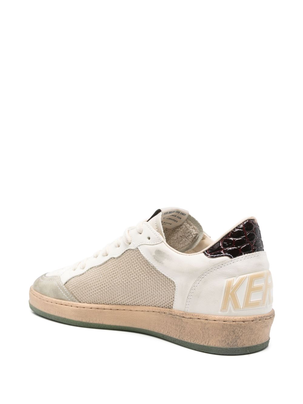 Golden Goose Ballstar Leather Sneakers - Brown