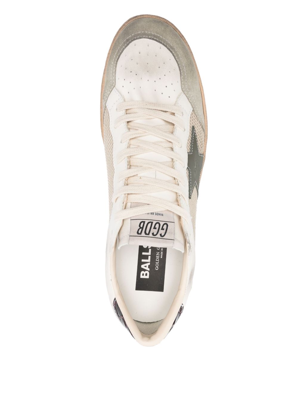 Golden Goose Ballstar Leather Sneakers - Brown