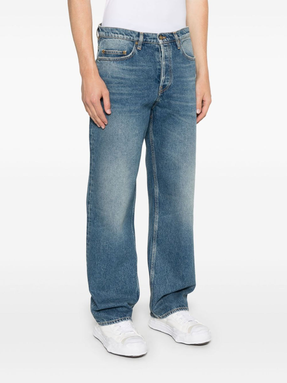 Golden Goose Skate Denim Cotton Jeans - Blue