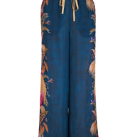 Zimmermann Ascension Silk Trousers - Blue