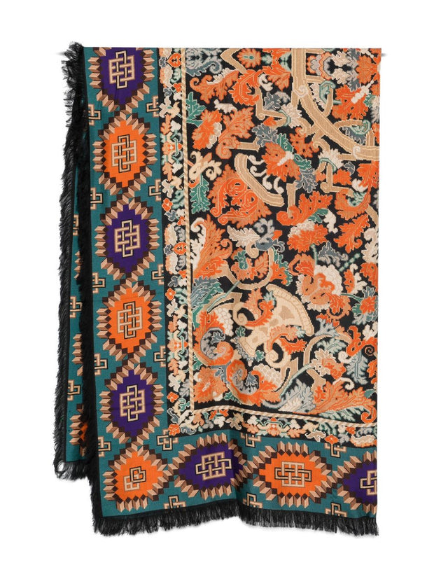 Pierre Louis Mascia Printed Silk Scarf - MultiColour