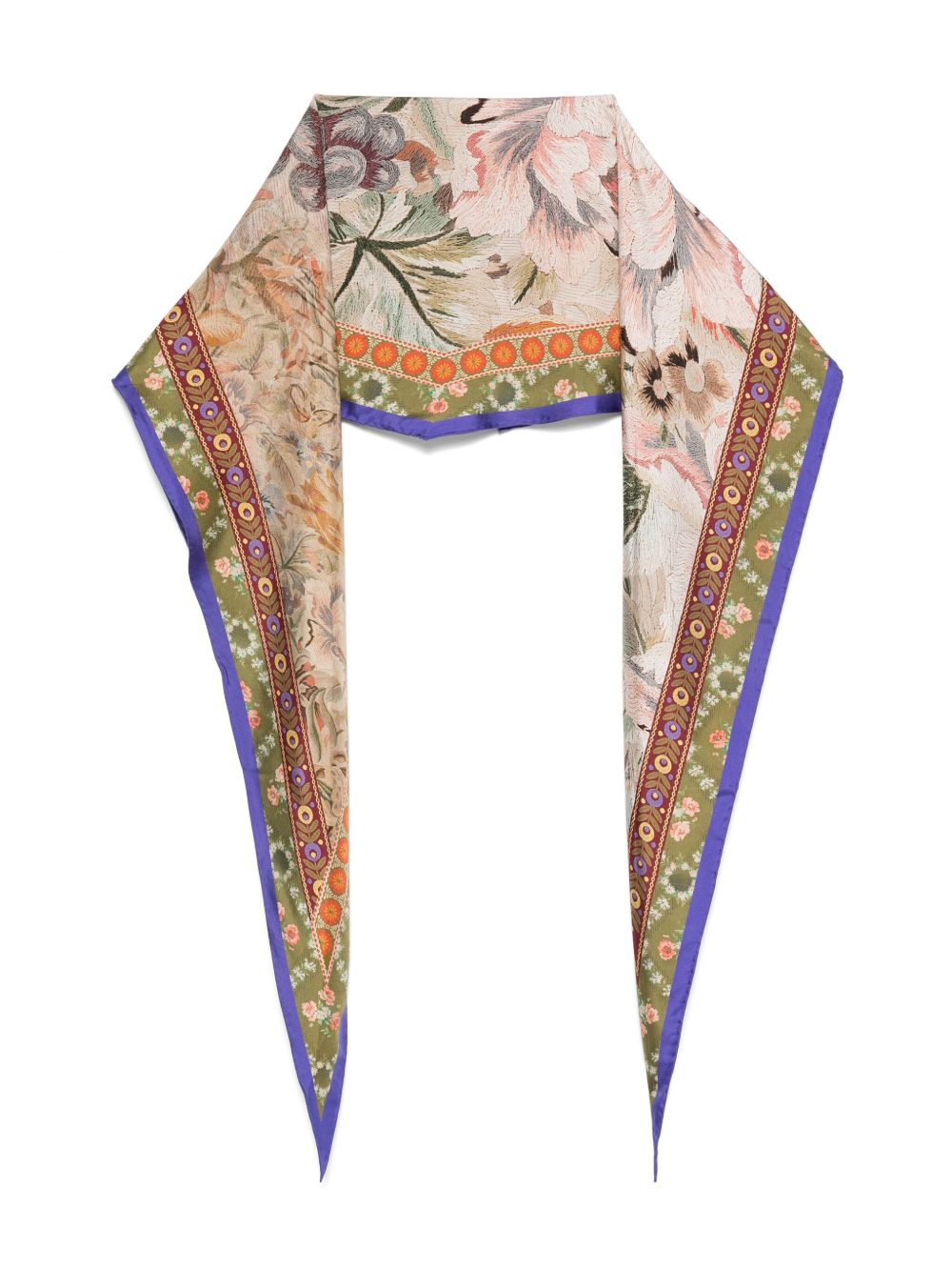 Pierre Louis Mascia Printed Silk Foulard