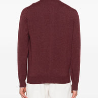 Brunello Cucinelli Cashmere Zipped Cardigan - Red