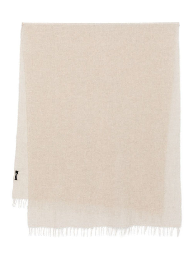 Fabiana Filippi Cashmere And Silk Scarf - Beige