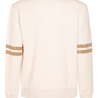 Golden Goose Logo Cotton Sweatshirt - White