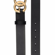 Dolce & Gabbana DG Logo Leather Belt