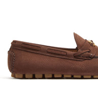 Valentino Garavani Driving Loafers - Brown