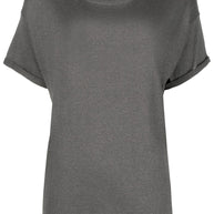 Brunello Cucinelli Cashmere And Silk T-shirt - Grey