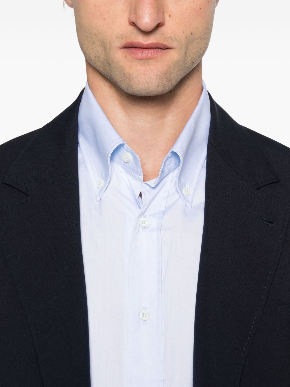 Brunello Cucinelli Cotton Shirt - Clear Blue