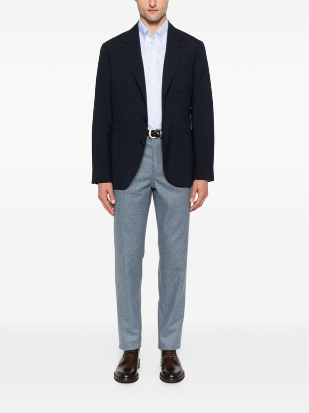 Brunello Cucinelli Cotton Shirt - Clear Blue