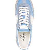 Valentino Garavani UpVillage Leather Sneakers - Clear Blue