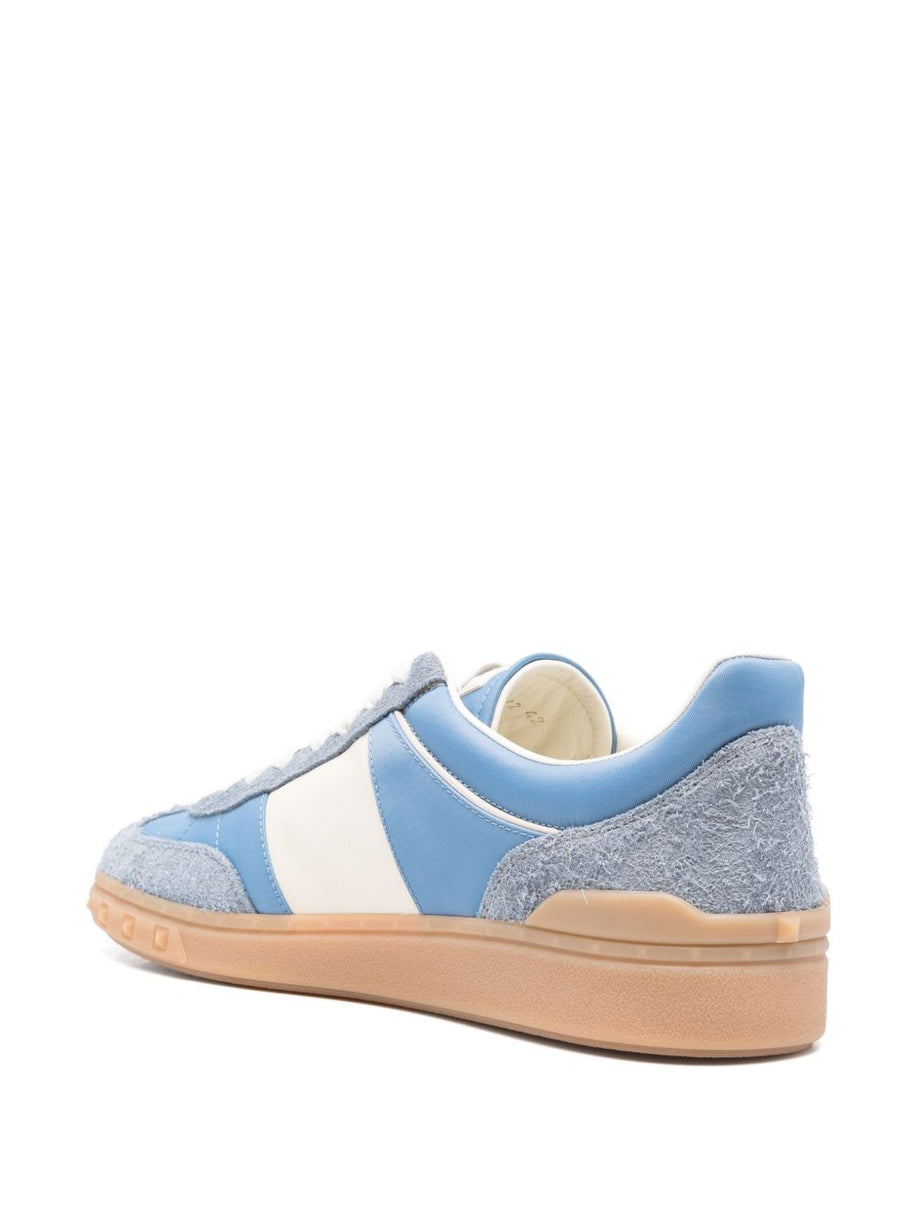 Valentino Garavani UpVillage Leather Sneakers - Clear Blue