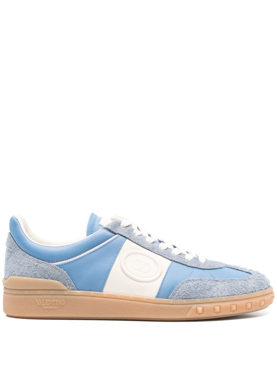 Valentino Garavani UpVillage Leather Sneakers - Clear Blue